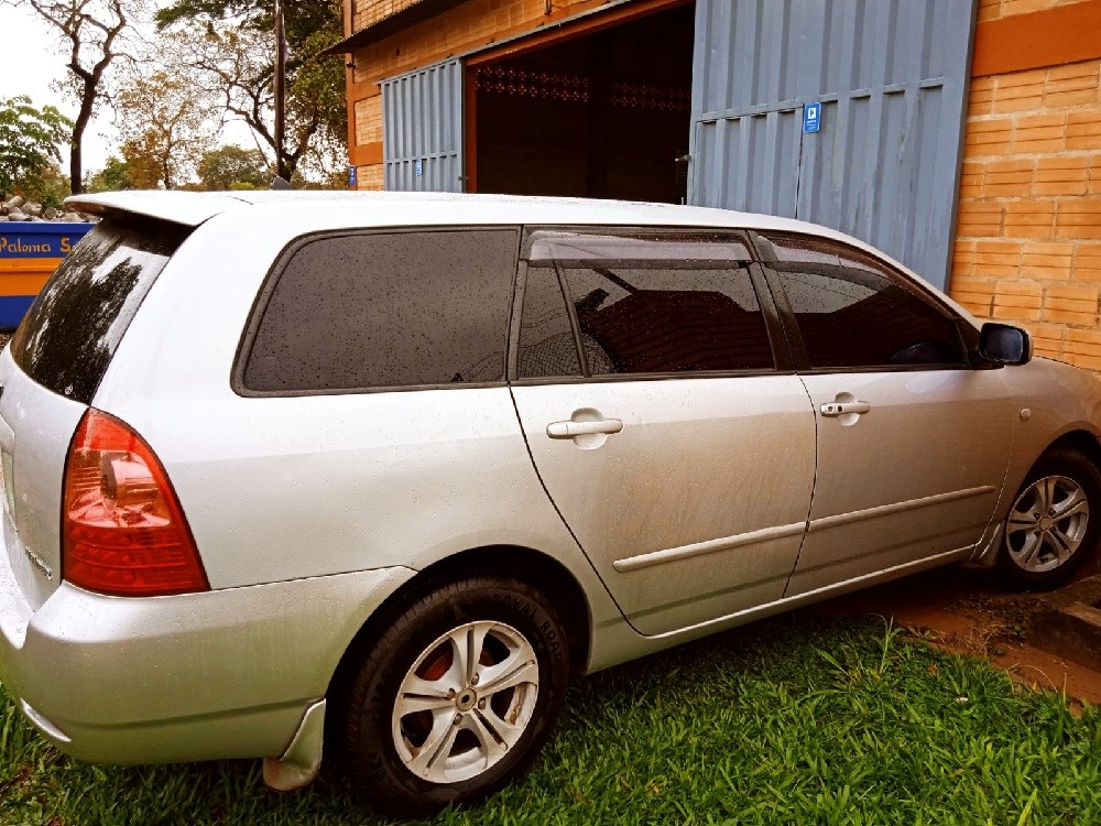 Toyota Corolla Fielder коричневый